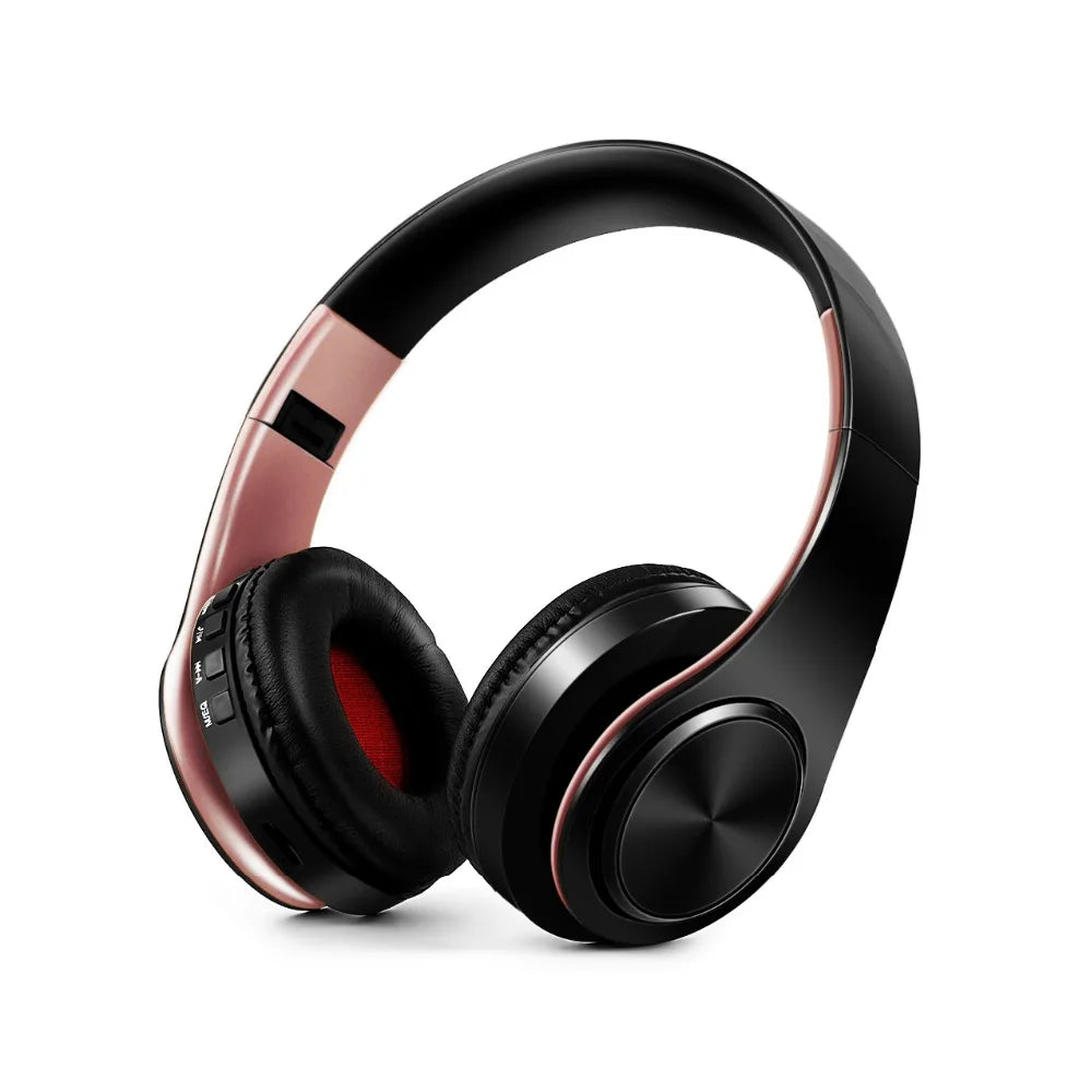 CATASSU MP3 Player Stero Headphones Earphone Bluetooth V5.0 Foldable Wireless Headset with Microphone Gaming for Xiaomi,Samsung